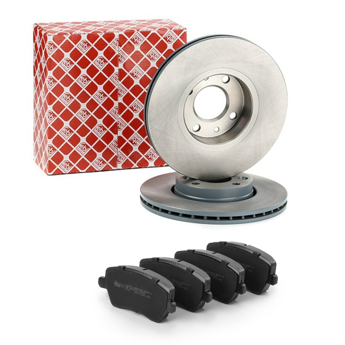 FEBI BILSTEIN FBL3405N0020: Bremžu komplekts, Disku bremzes Priekšējais tilts, Ø: 260mm, ar iekšējo ventilāciju