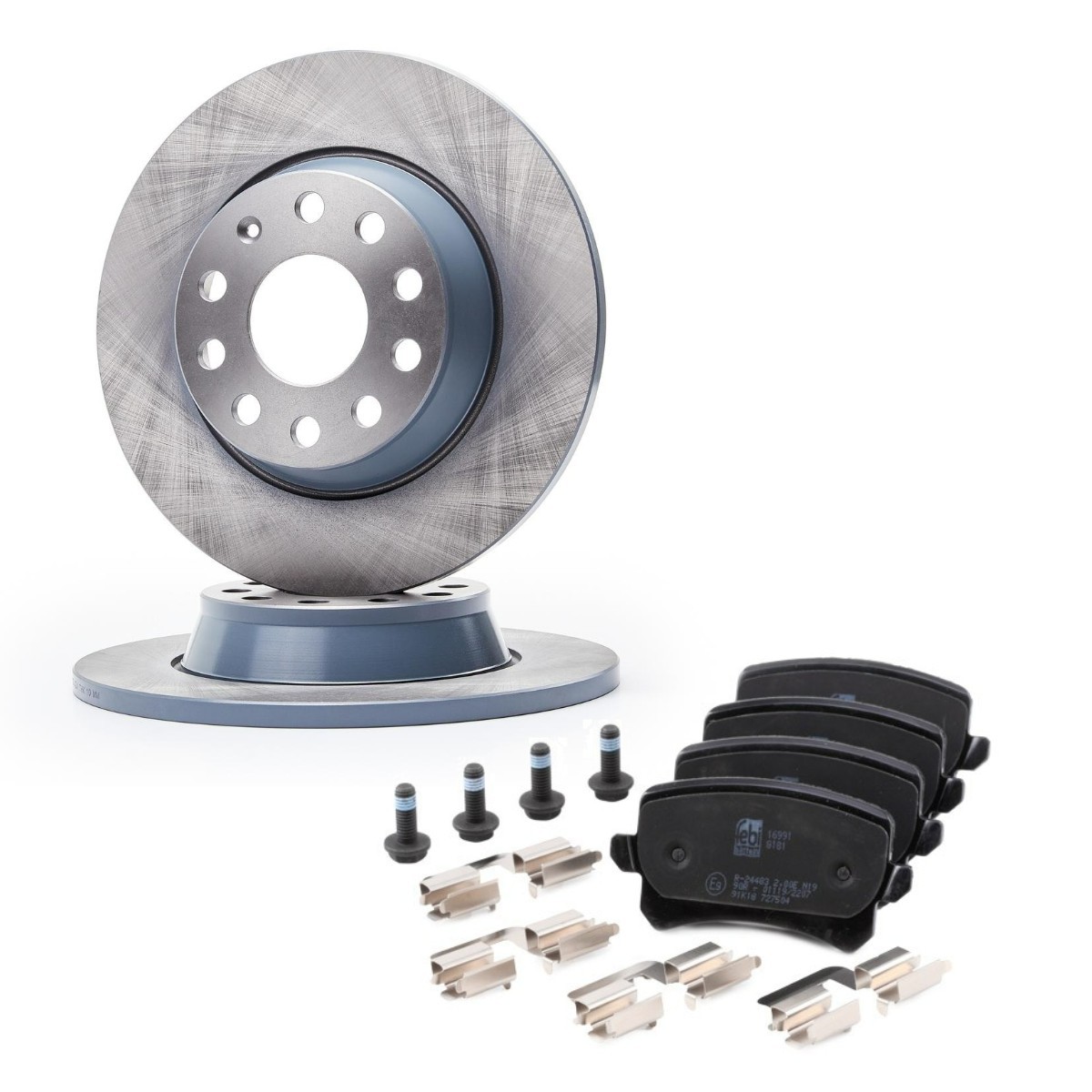 FEBI BILSTEIN FBL3405N0022: Remschijven en blokken Achteras, Ø: 282mm, volledig