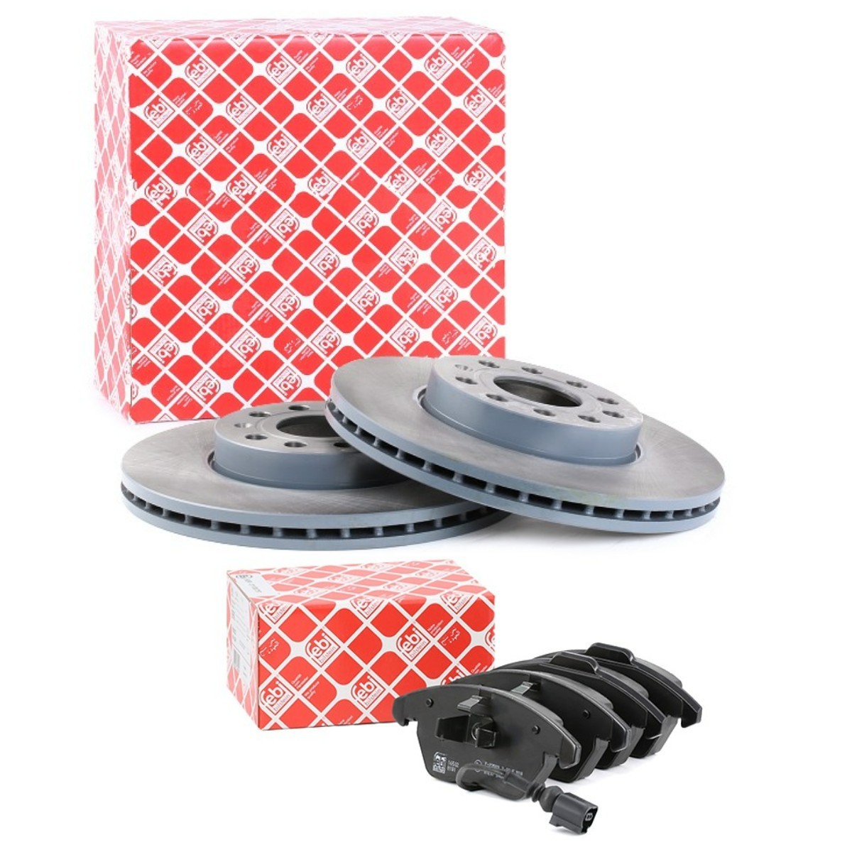 FEBI BILSTEIN FBL3405N0026: Bremžu komplekts, Disku bremzes Priekšējais tilts, Ø: 288mm, ar iekšējo ventilāciju