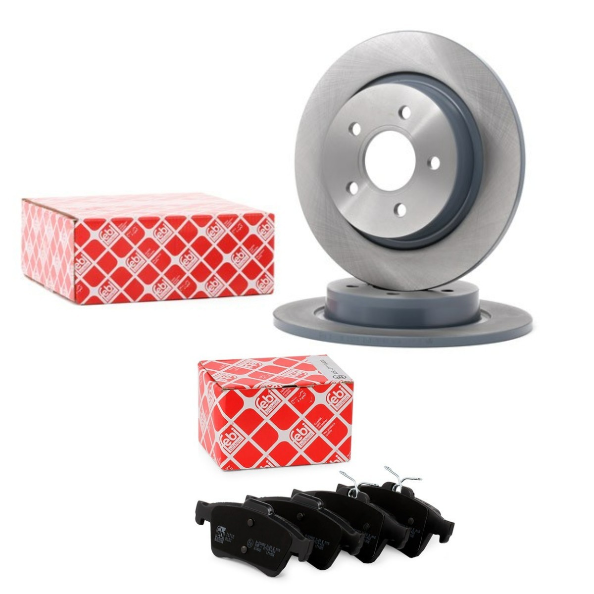 FEBI BILSTEIN FBL3405N0081: Kit de travões Eixo traseiro, Ø: 280mm, cheio