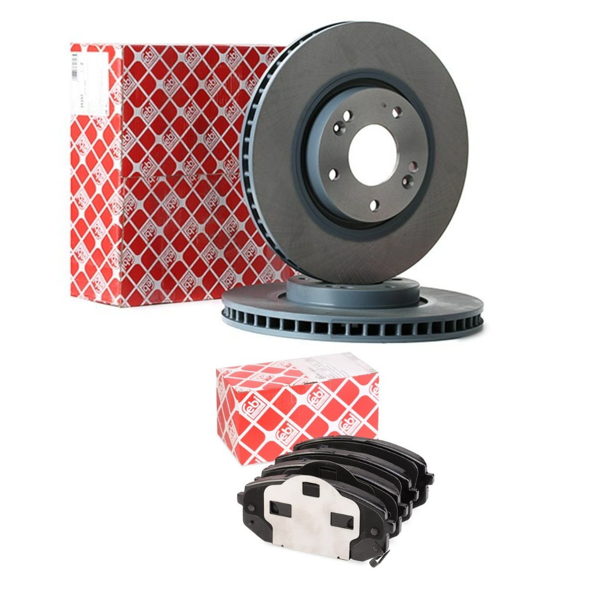 FEBI BILSTEIN FBL3405N0094: Remschijven en blokken Vooras, Ø: 300mm, interne ventilatie