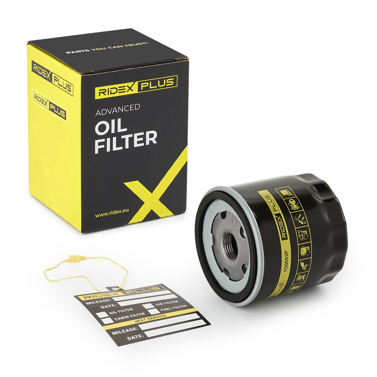 RIDEX PLUS 7O0093P: Ölfilter
