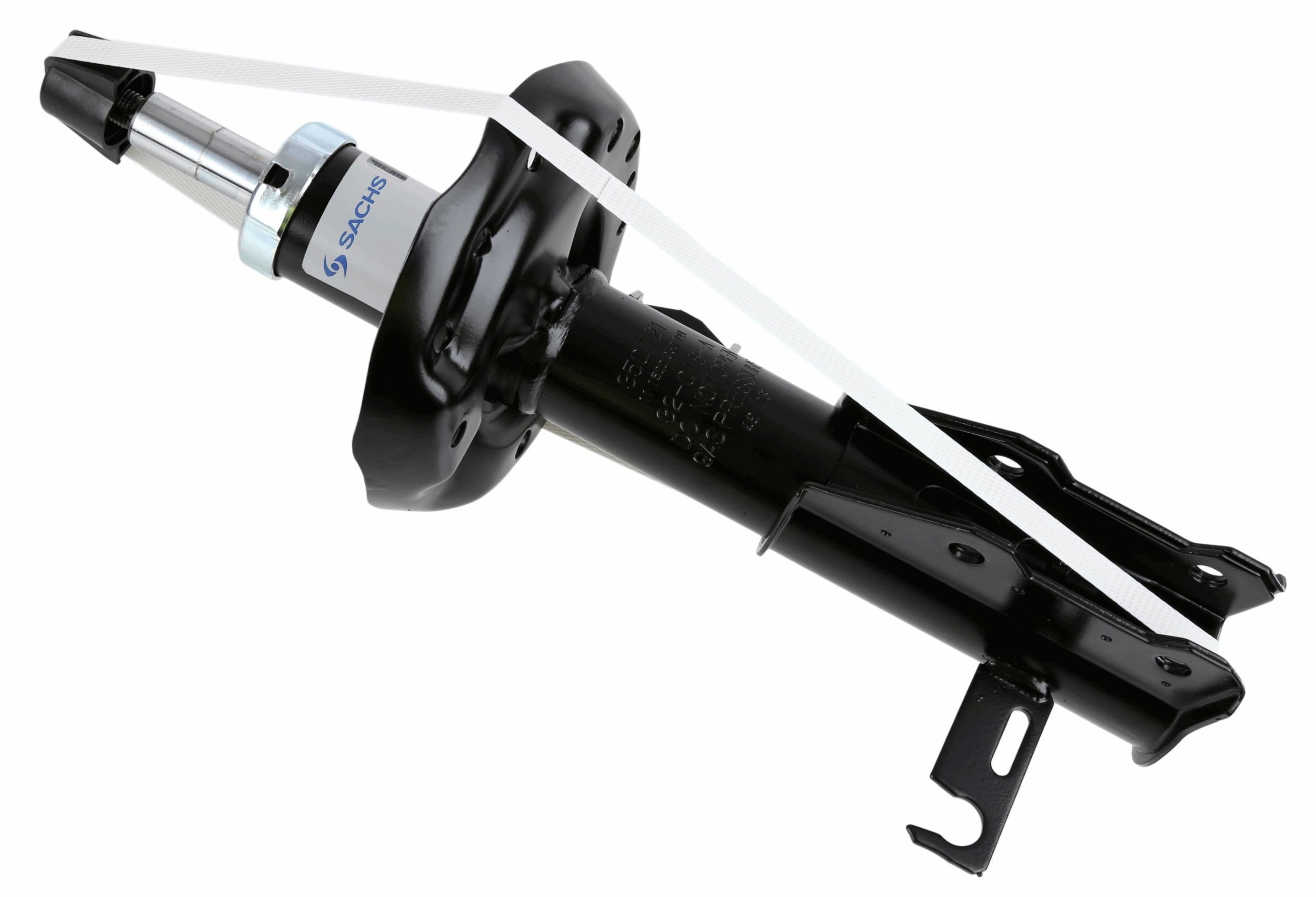 SACHS 350 721: Amortizor Axa fata stanga, presiune gas, Ansamblu amortizor-arc