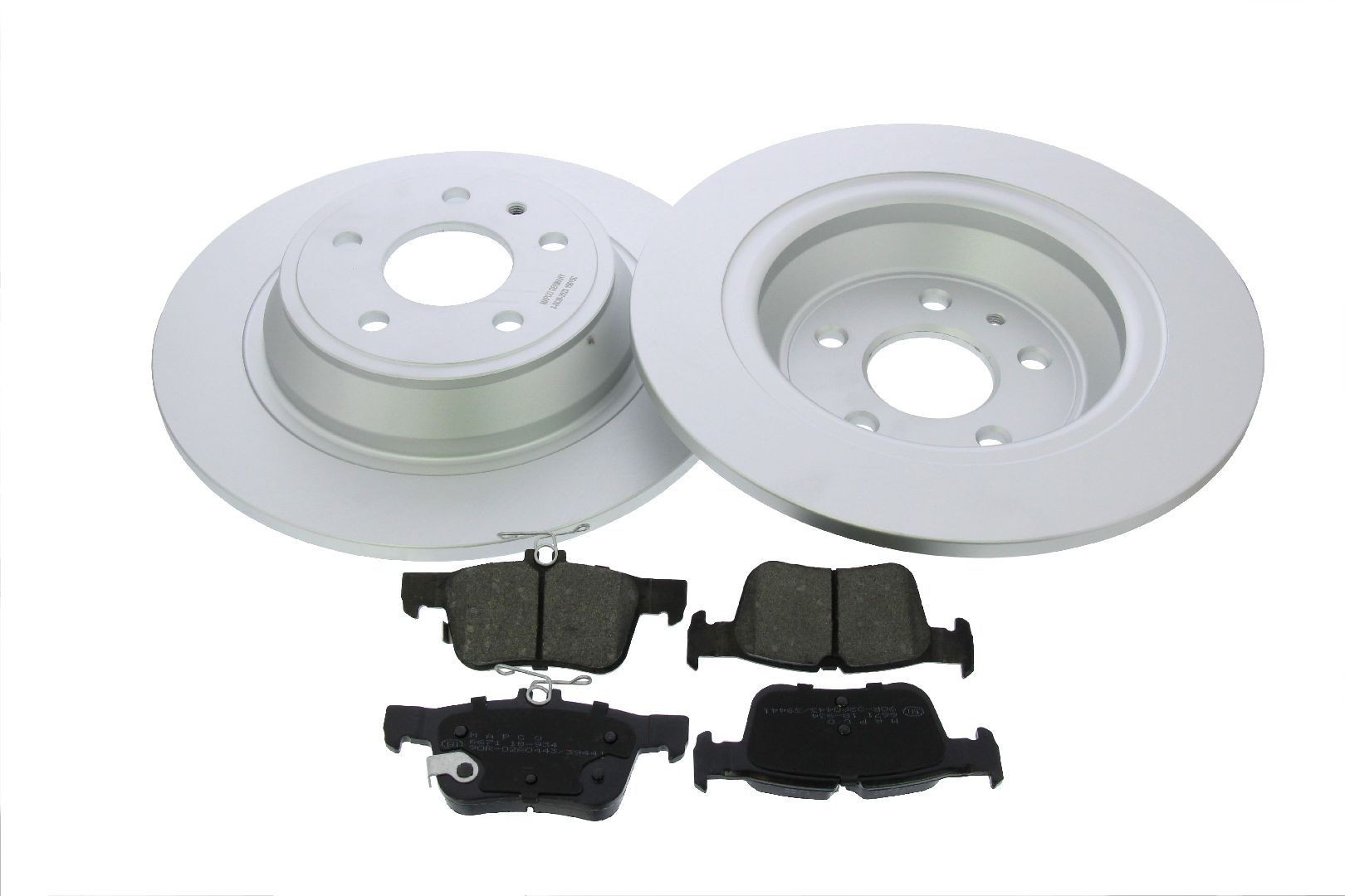 MAPCO 47057C: Remschijven en blokken Achteras, Ø: 302mm, volledig