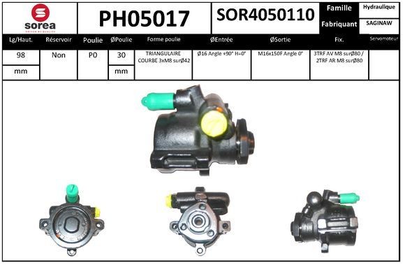 EAI PH05017: Хидравлична помпа