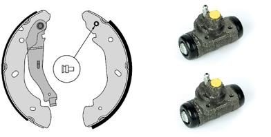 BREMBO H 24 068: Bremsbackensatz STANDARD KIT