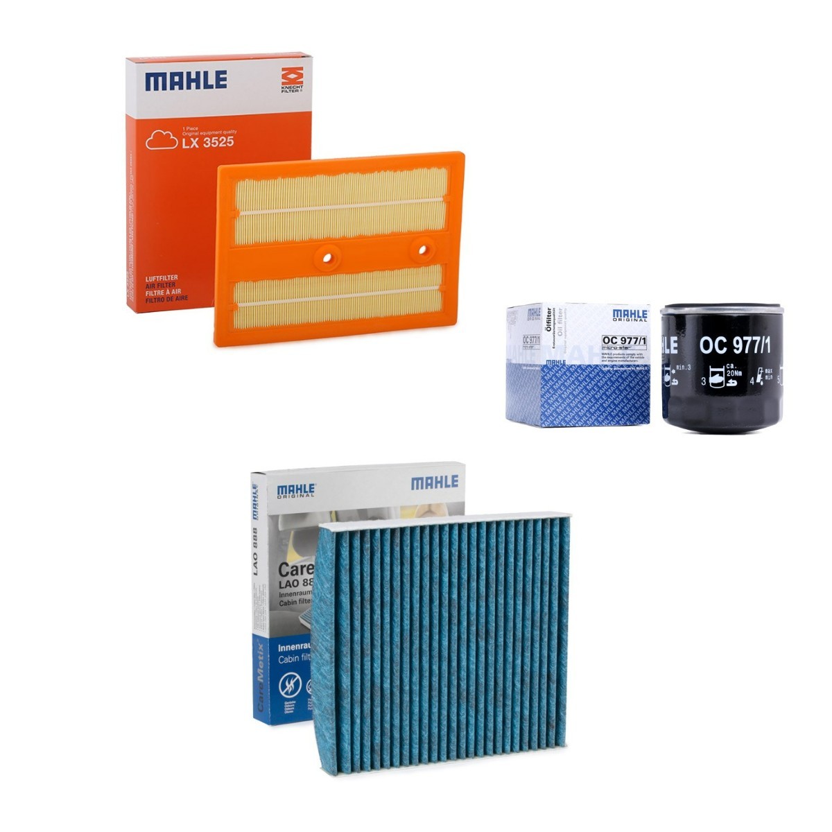 MAHLE MHL4055N0001: Filterset