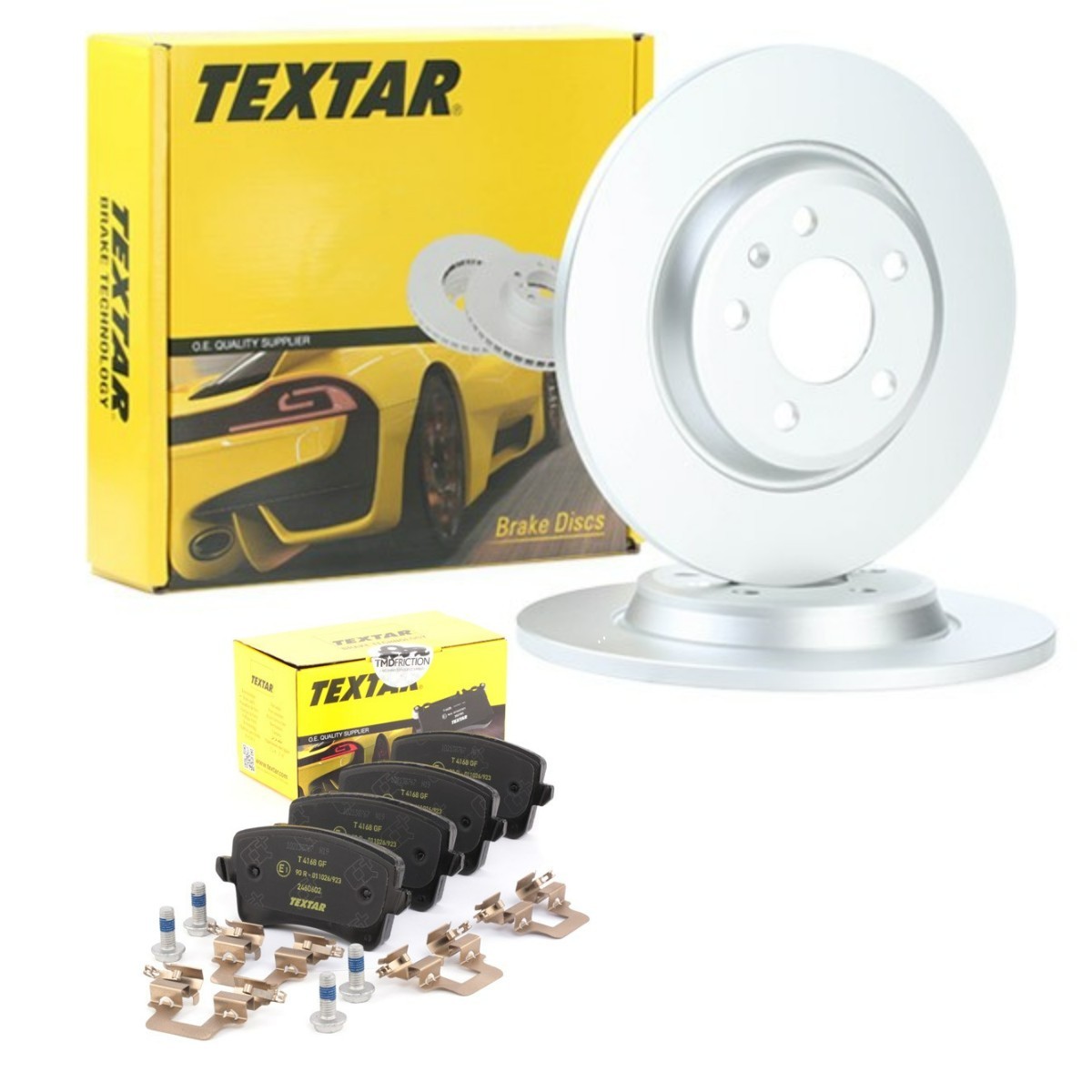 TEXTAR TXR3405N0020: Remschijven en blokken Ø: 300mm, volledig PRO