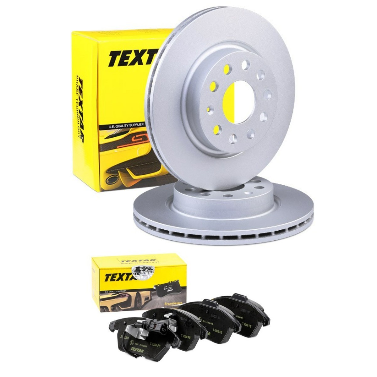 TEXTAR TXR3405N0027: Bremseskiver og klodser Ø: 280mm, indvendigt ventileret PRO+