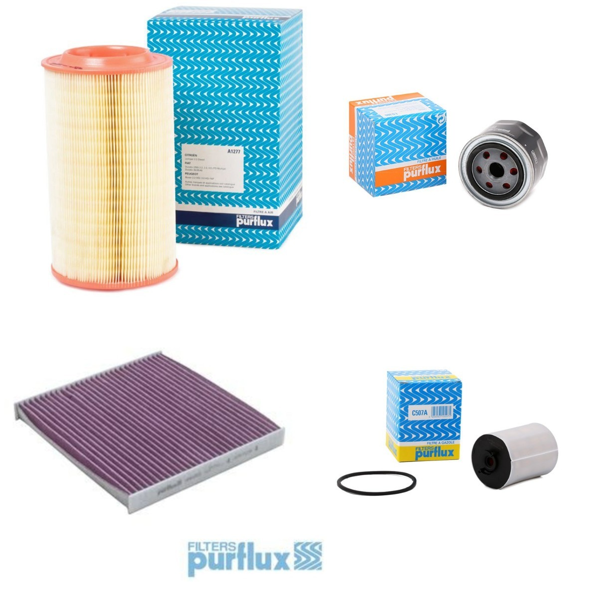 PURFLUX PFX4055N0085: Filtersett