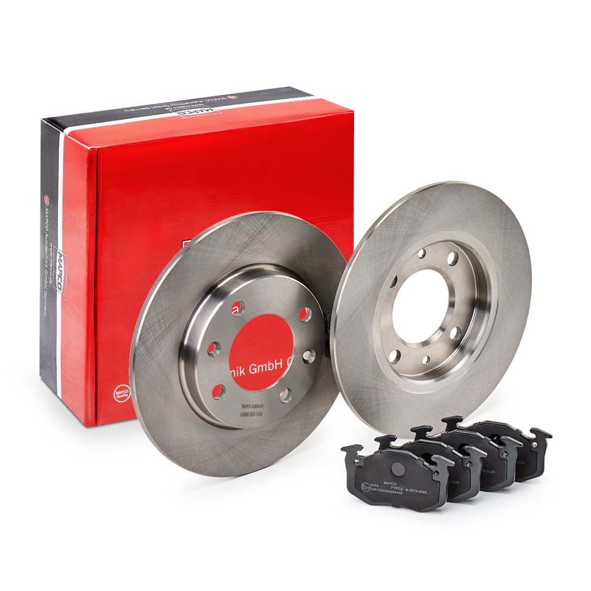 MAPCO 47426: Pidurikomplekt, ketaspidur Tagasild, Ø: 247mm, täis