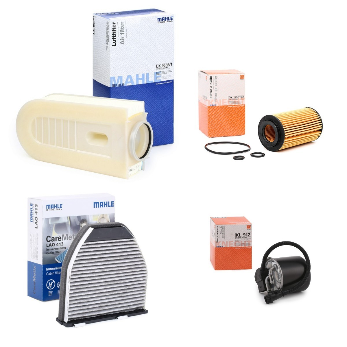 MAHLE MHL4055N0017: Filtrs-Komplekts