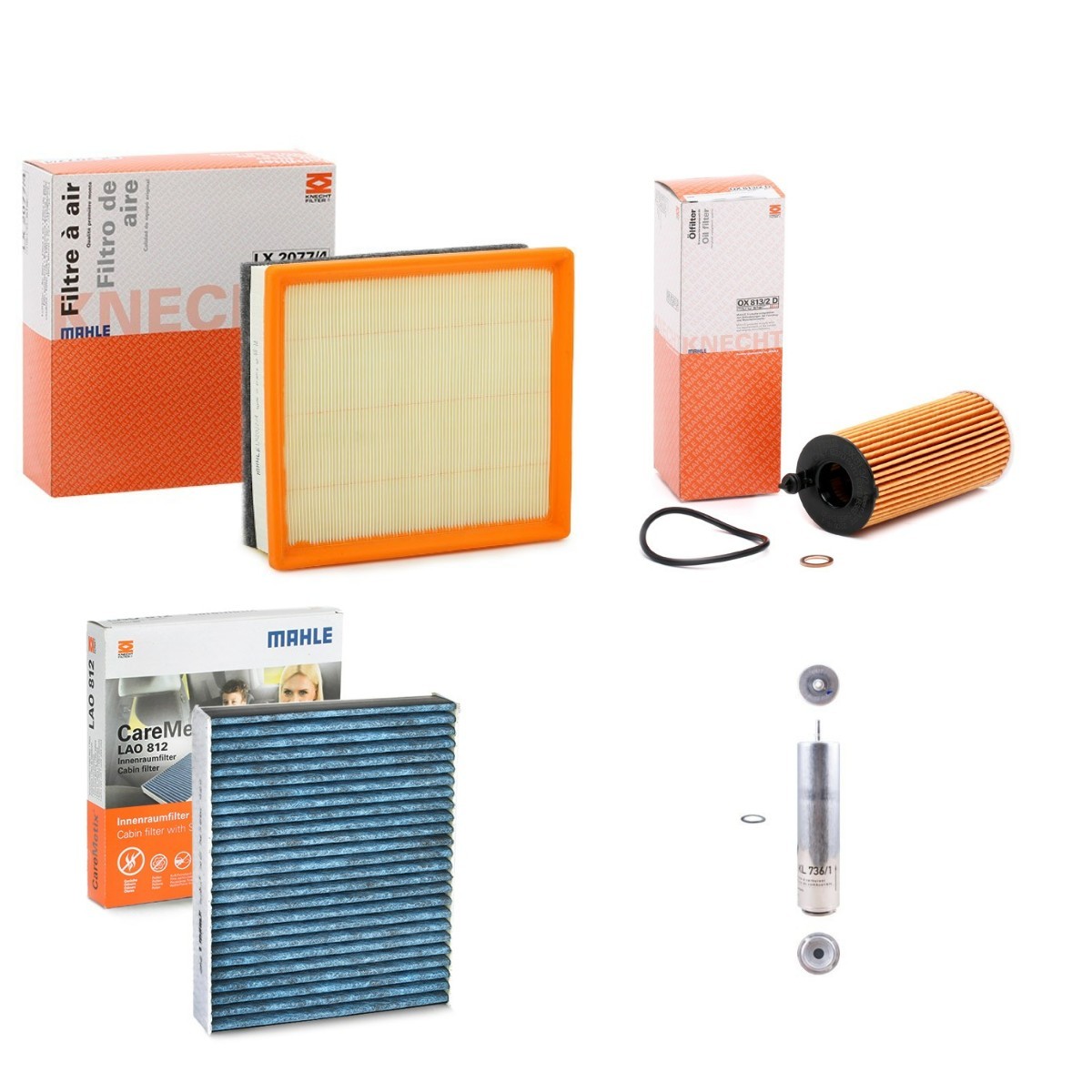 MAHLE MHL4055N0044: Filter - Sada