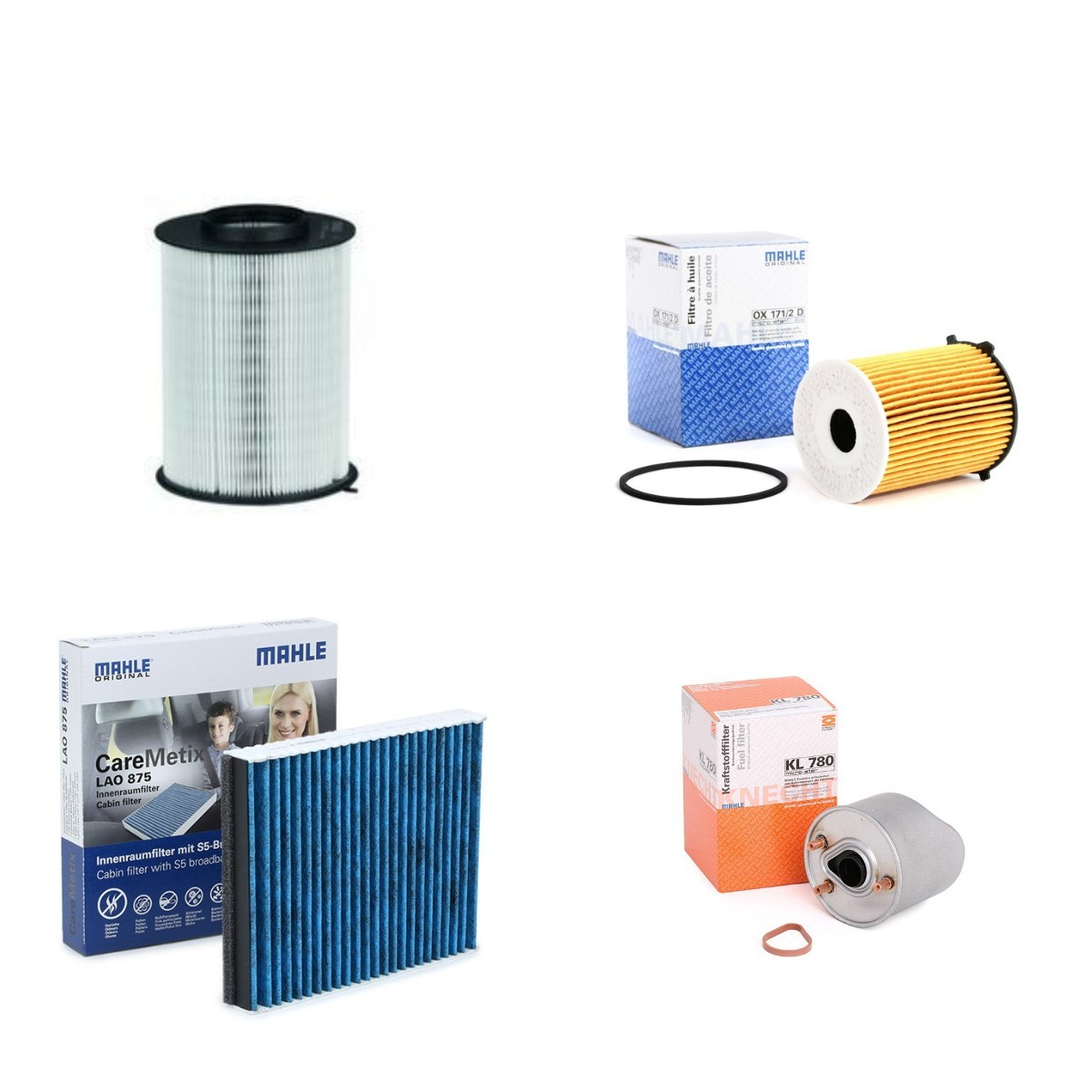 MAHLE MHL4055N0063: Filterset