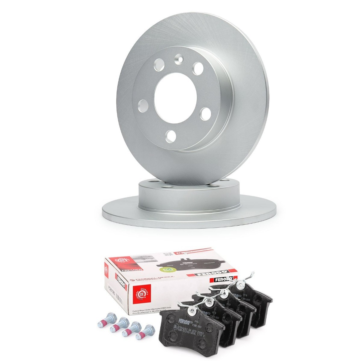 FERODO FRD3405N0045: Bremseskiver og klodser Ø: 232mm, fuldstændigt