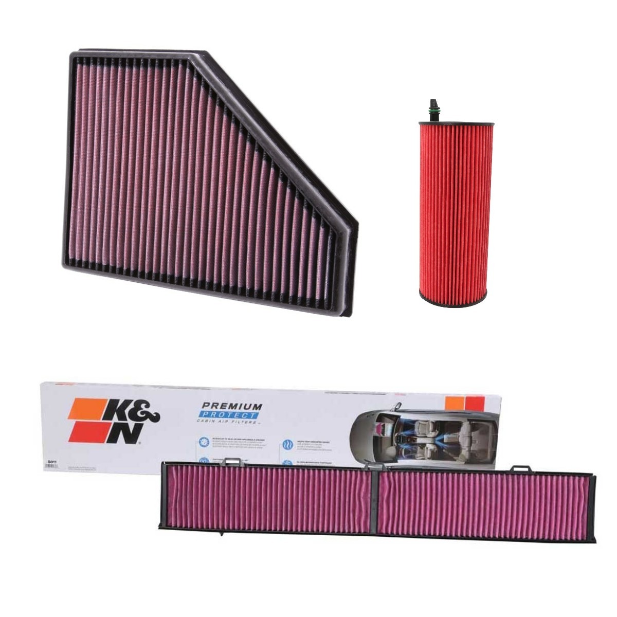 K&N Filters KNF4055N0006: Kit de filtres