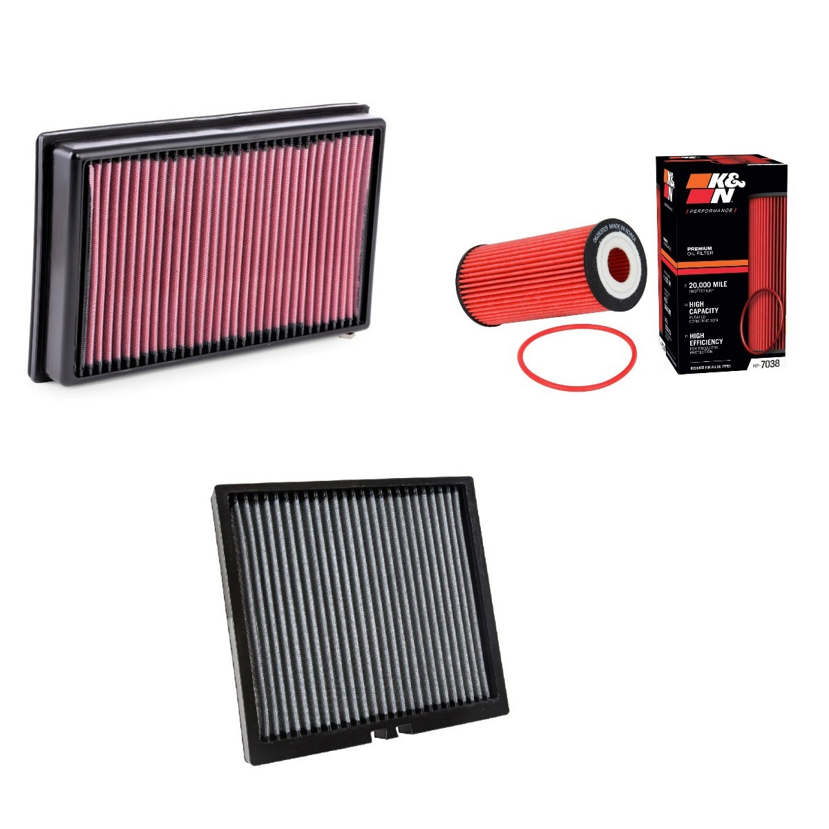 K&N Filters KNF4055N0013: Filter kit