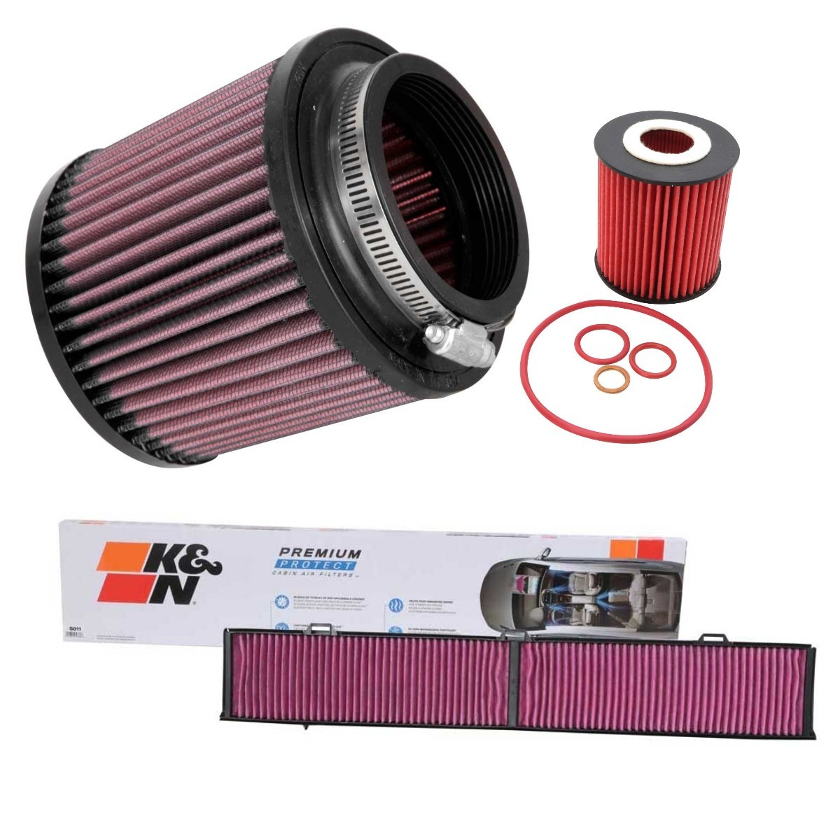 K&N Filters KNF4055N0047: Комплект филтри