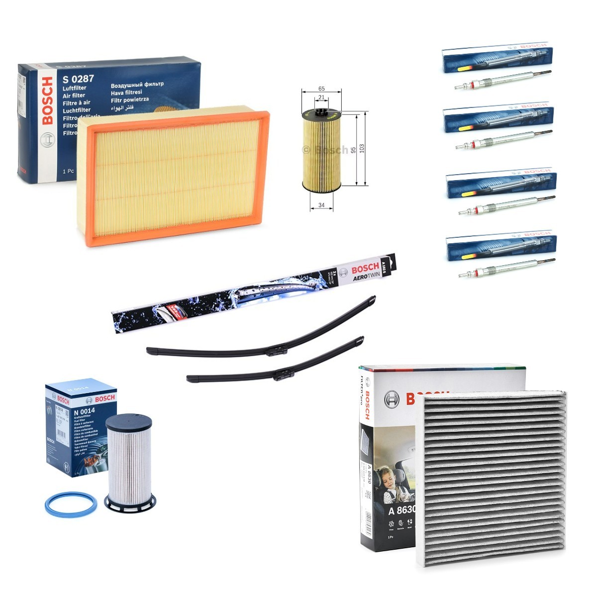 BOSCH BSH4682SK001: Kit de service Aerotwin