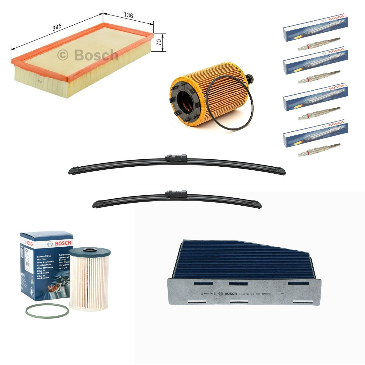 BOSCH BSH4682SK002: Osasarja, huoltotarkastus Aerotwin