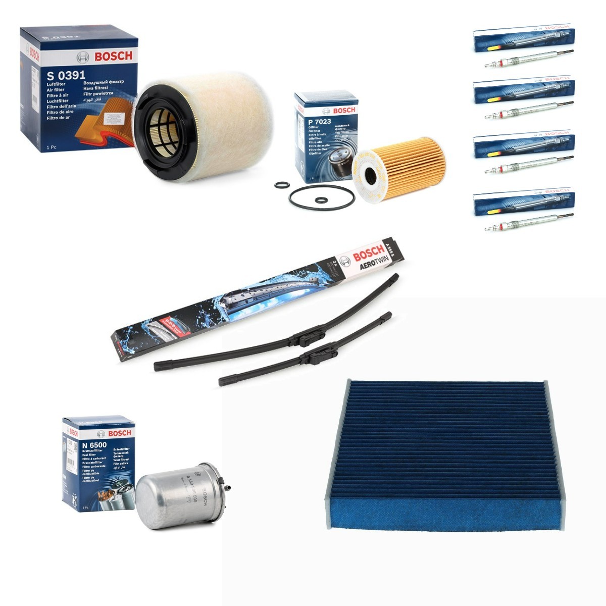 BOSCH BSH4682SK004: Комплекти за поддръжка Aerotwin