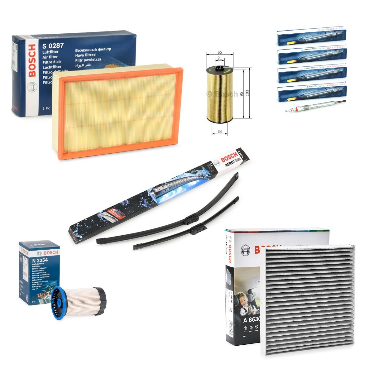 BOSCH BSH4682SK011: Kit de service Aerotwin