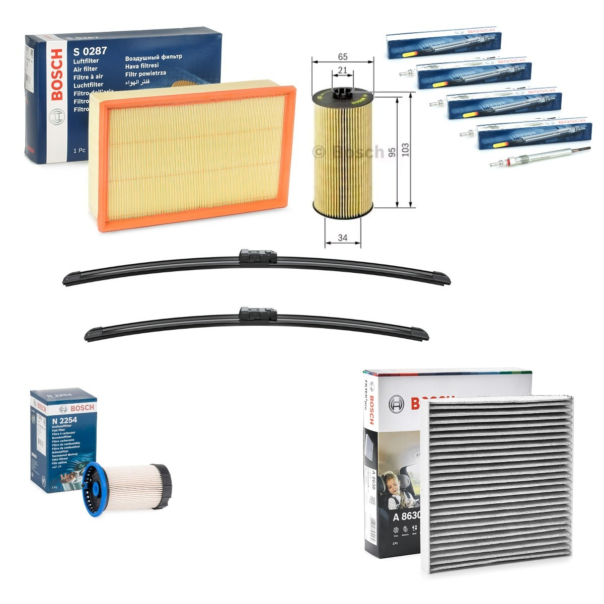 BOSCH BSH4682SK020: Kit de service Aerotwin