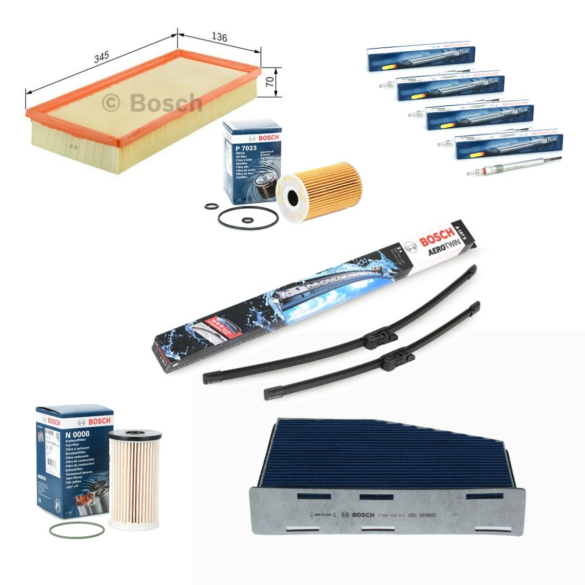 BOSCH BSH4682SK022: Inspektionspaket Aerotwin