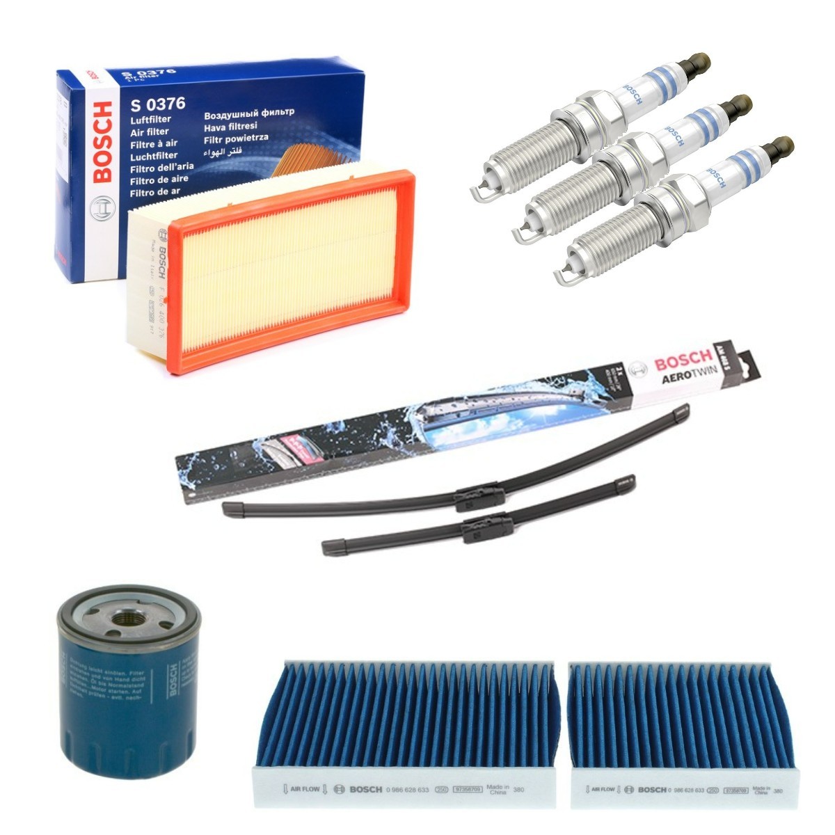 BOSCH BSH4682SK046: Sada dielov, inżpekcia Aerotwin Multi-Clip