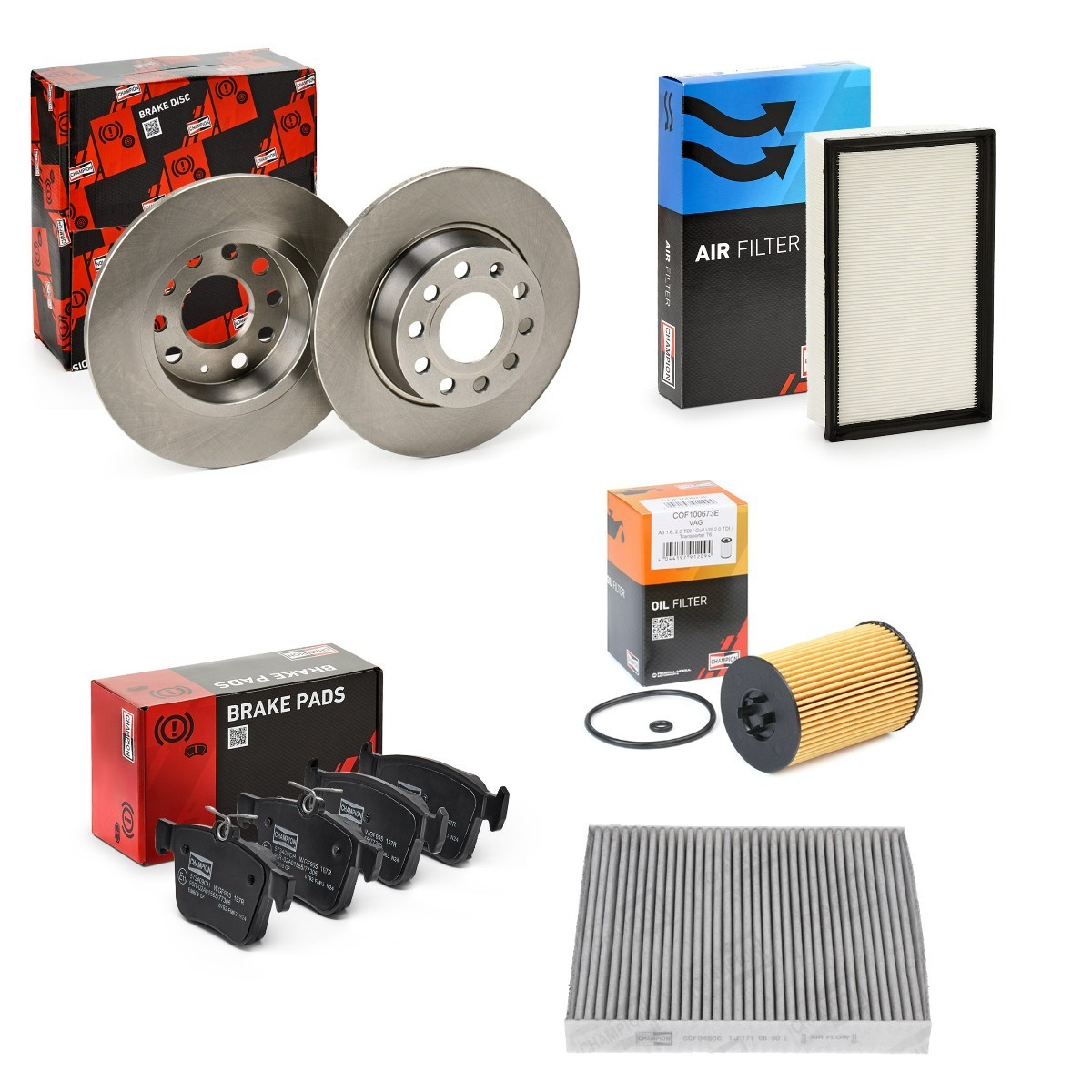 CHAMPION CMP4682SK012: Alkarséz készlet, felülvizsgálat