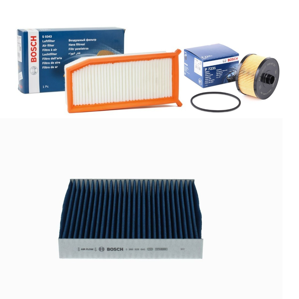 BOSCH BSH4055N0110: Szűrőkészlet