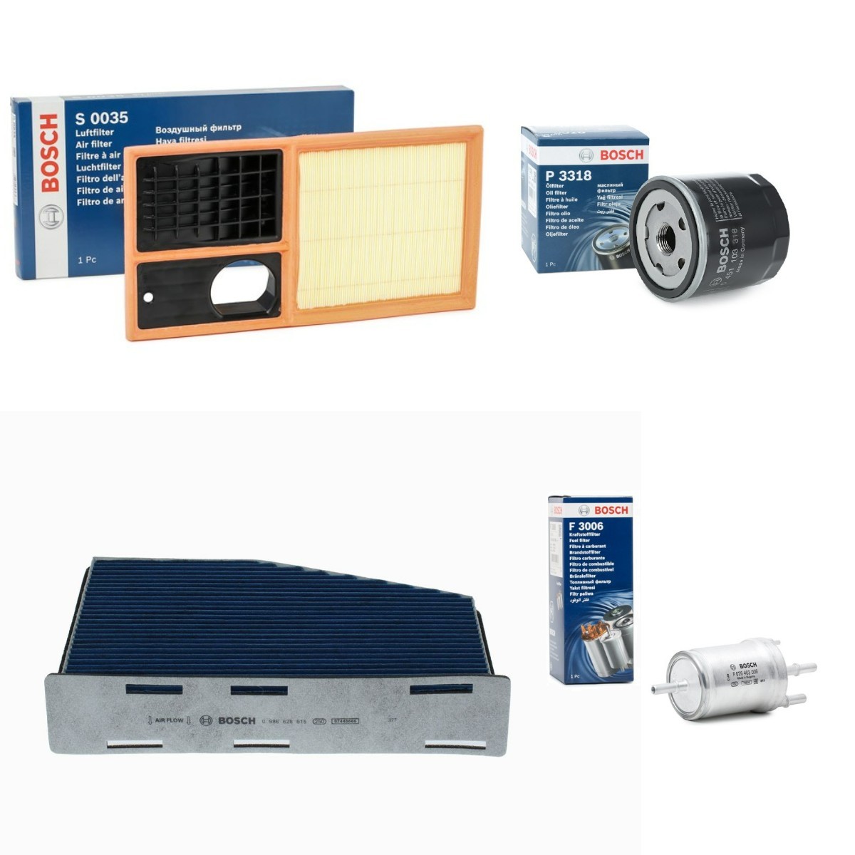 BOSCH BSH4055N0113: Filtersett