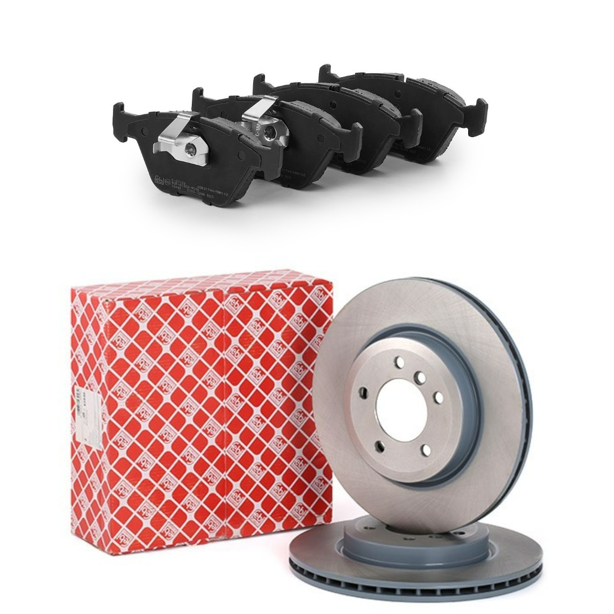 FEBI BILSTEIN FBL3405N0116: Disques et plaquettes de freins Essieu avant, Ø: 325mm, ventilé de l'intérieur