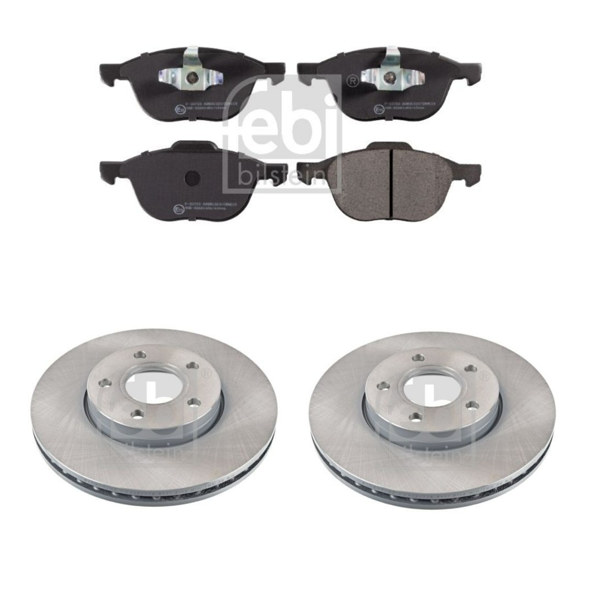 FEBI BILSTEIN FBL3405N0147: Bremžu komplekts, Disku bremzes Priekšējais tilts, Ø: 278mm, ar iekšējo ventilāciju