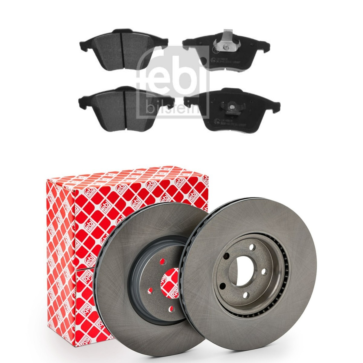 FEBI BILSTEIN FBL3405N0152: Remschijven en blokken Vooras, Ø: 320mm, interne ventilatie