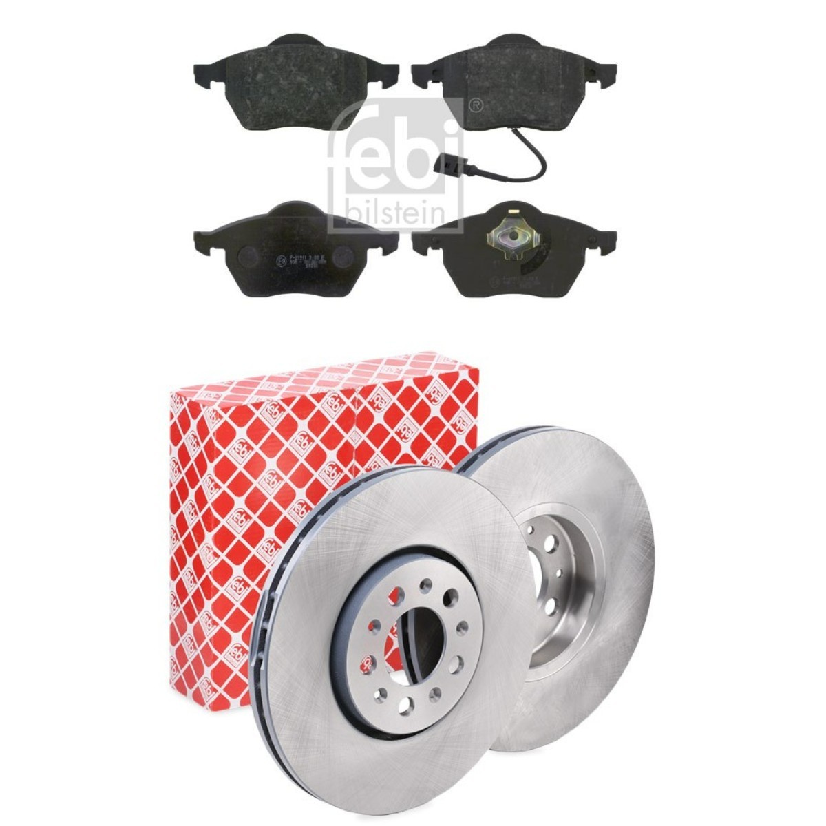 FEBI BILSTEIN FBL3405N0164: Bremsscheiben und -beläge Vorderachse, Ø: 288mm, innenbelüftet