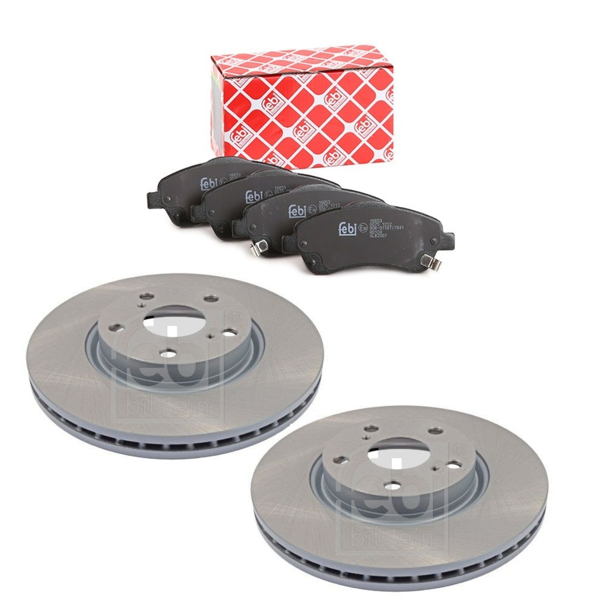 FEBI BILSTEIN FBL3405N0174: Remschijven en blokken Vooras, Ø: 295mm, interne ventilatie