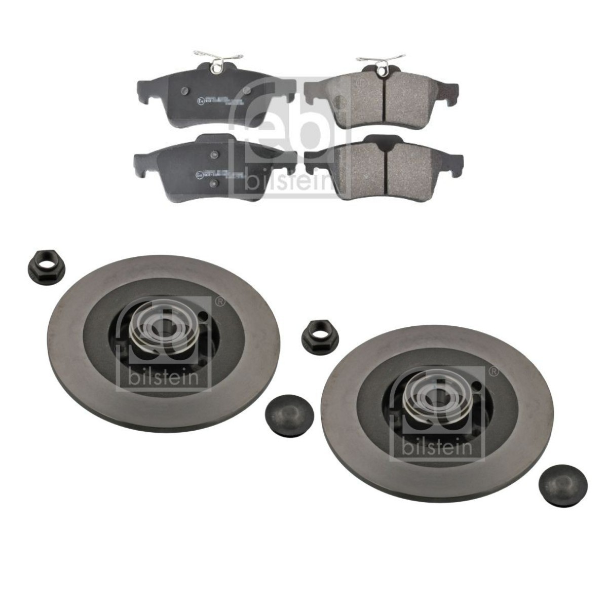 FEBI BILSTEIN FBL3405N0180: Bremžu komplekts, Disku bremzes Aizmugurējais tilts, Ø: 300mm, pilnīgi