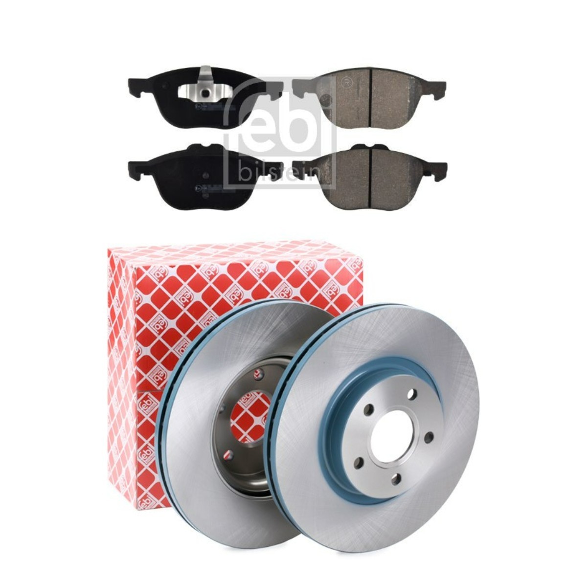 FEBI BILSTEIN FBL3405N0184: Kit de discos de freno y pastillas Eje delantero, Ø: 300mm, ventilación interna