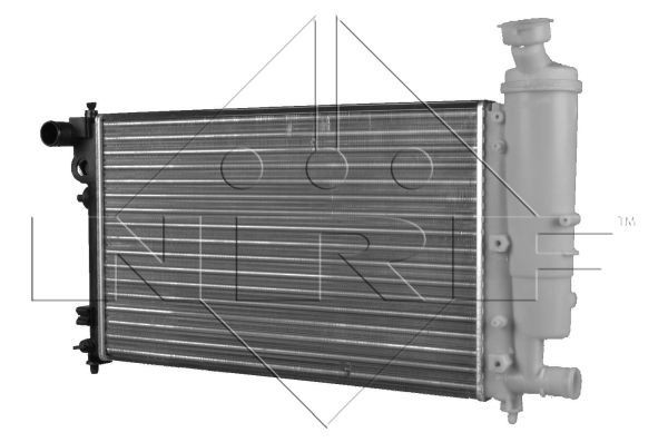 NRF 50428: Radiateur du moteur Aluminium