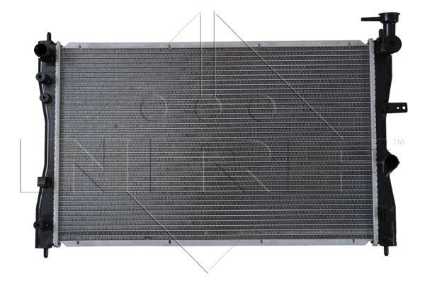 NRF 53464: Radiateur du moteur Aluminium