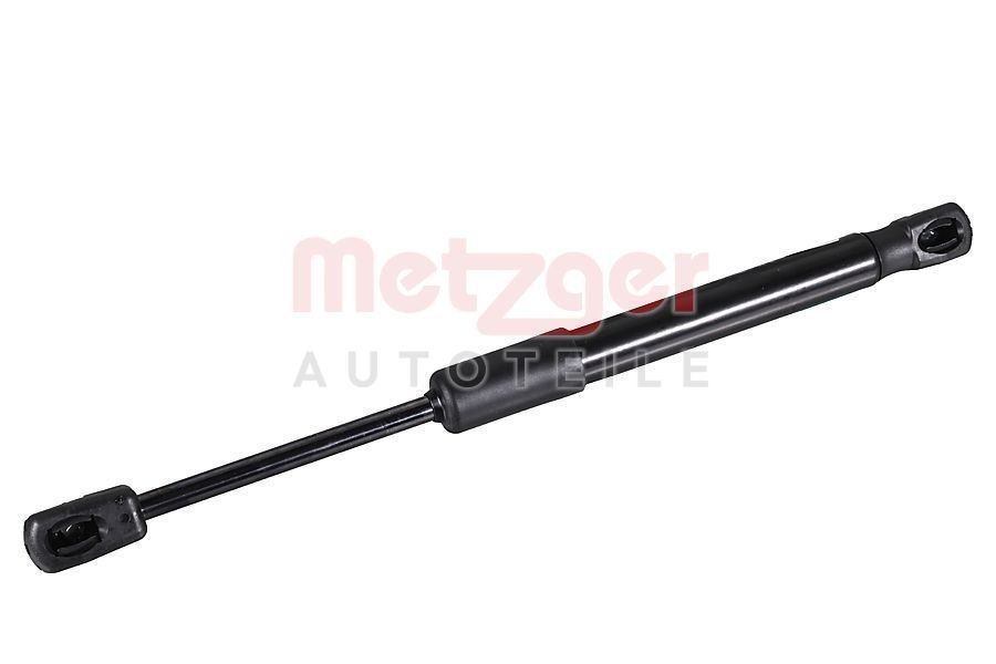 METZGER 2110826: Sprężyna gazowa, pokrywa komory silnika ORIGINAL ERSATZTEIL GREENPARTS z lewej, z prawej, Częstotliwość/ data wymiany wg inf. na amort. pneum.