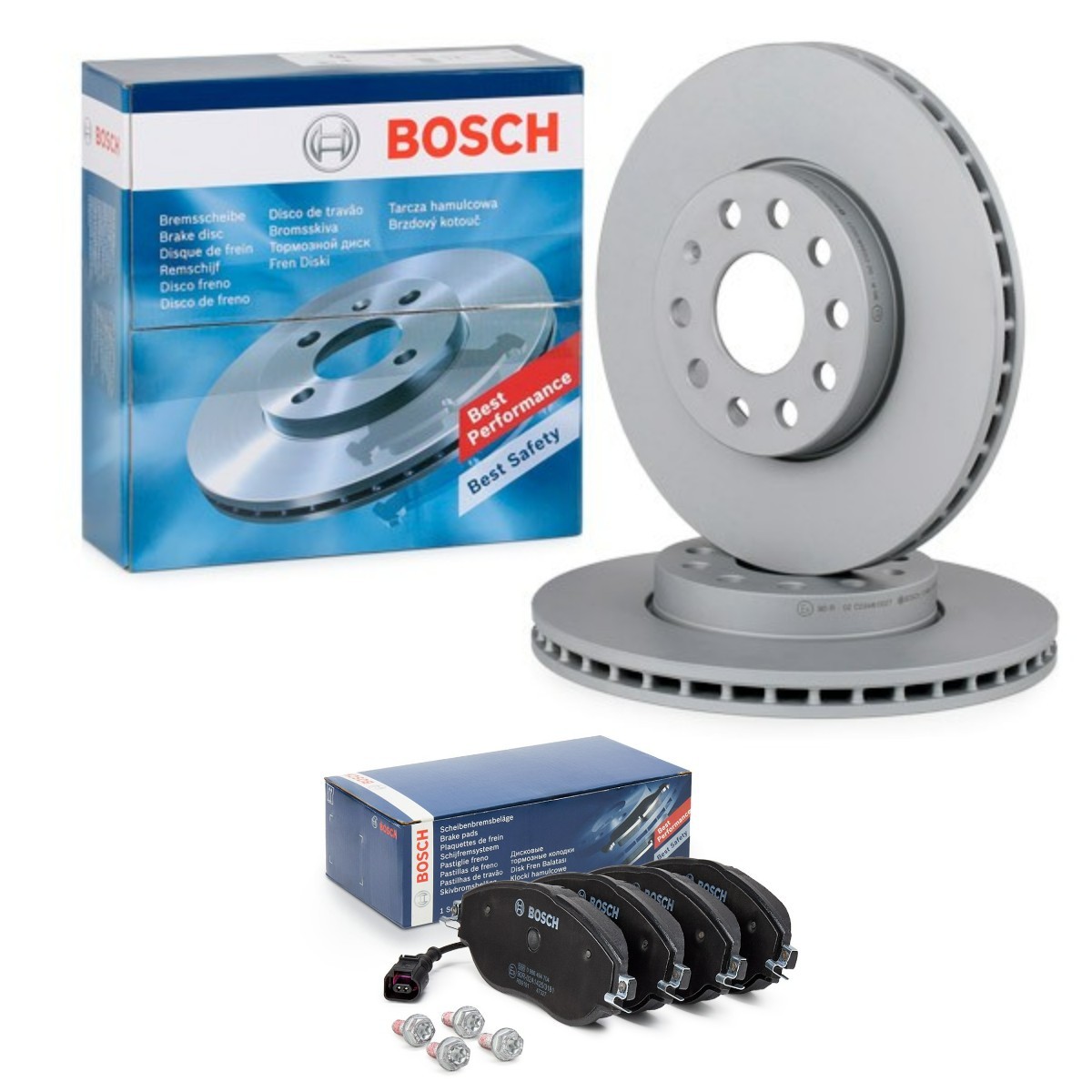 BOSCH BSH3405N0151: Bremžu komplekts, Disku bremzes Ø: 288mm, ventilējams