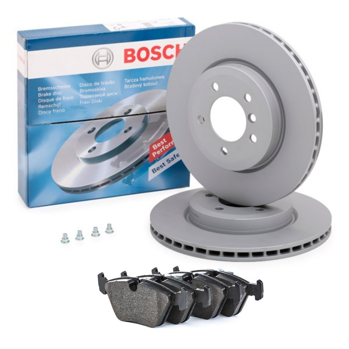 BOSCH BSH3405N0258: Disques et plaquettes de freins Ø: 325mm, ventilé, ventilé de l'intérieur