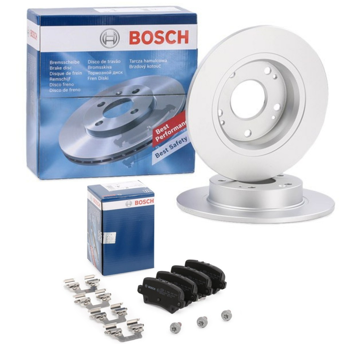 BOSCH BSH3405N0291: Bromssats, skivbroms Ø: 260mm, full