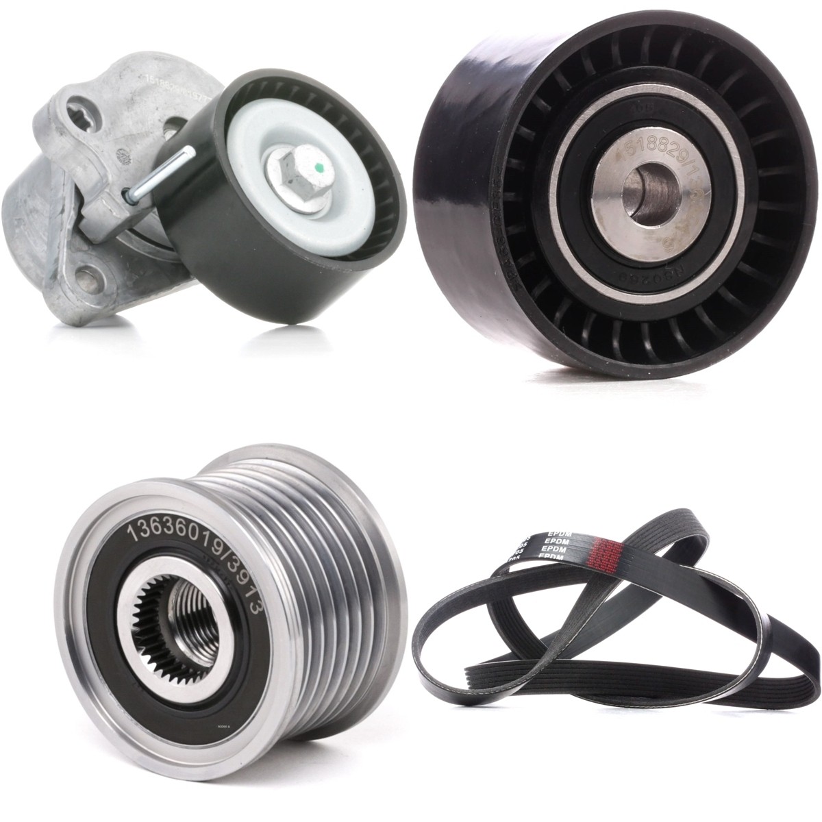 RIDEX 542R1265: Jogo de correias trapezoidais estriadas