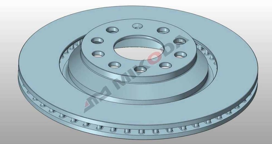 MIKODA 0269: Bremsscheibe Ø: 310,0mm, Belüftet, Ø: 310,0mm