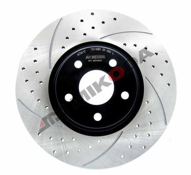 MIKODA 0756S: Bremsscheibe Ø: 300,0mm, geschlitzt/gelocht, Ø: 300,0mm GT