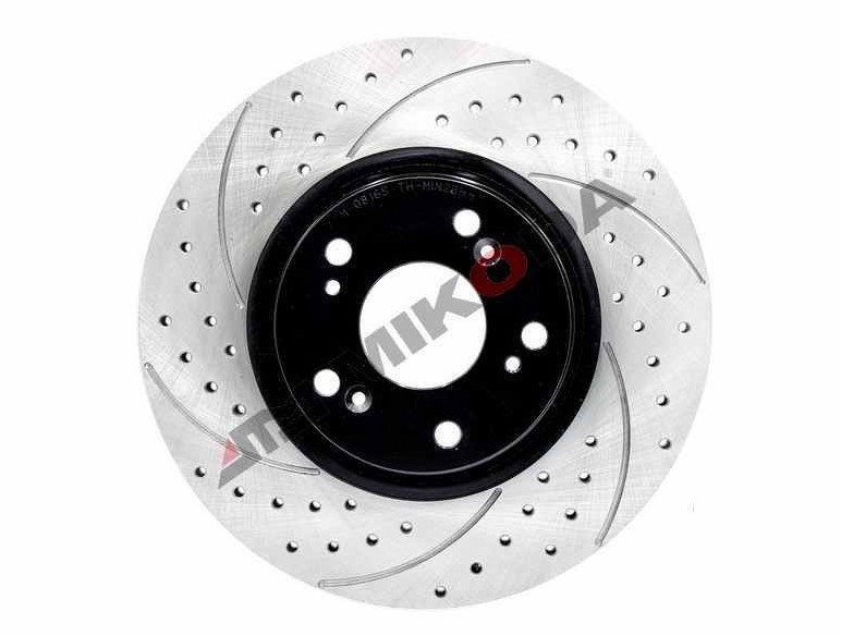 MIKODA 0848S: Bremsscheibe Ø: 300mm, geschlitzt/gelocht, Ø: 300mm GT