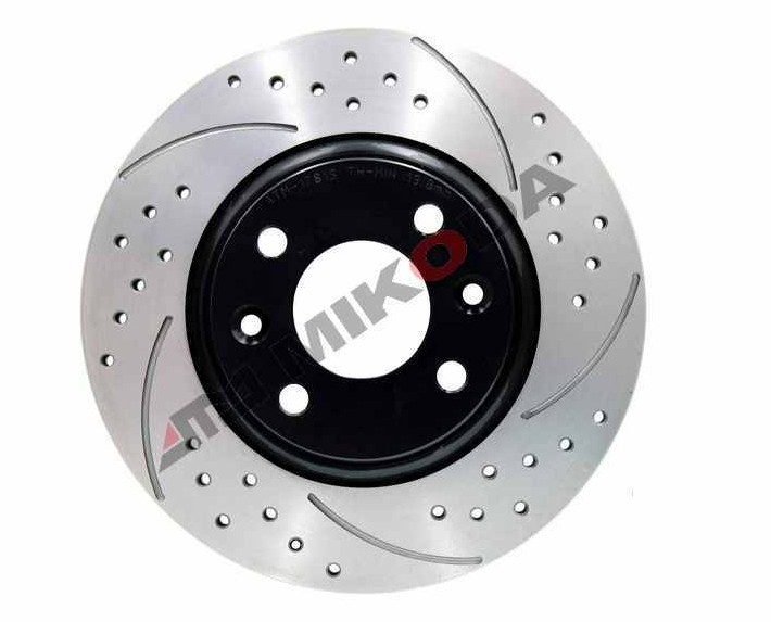 MIKODA 1781S: Disque de frein Ø: 258mm, rainuré/perforé, Ø: 258mm GT
